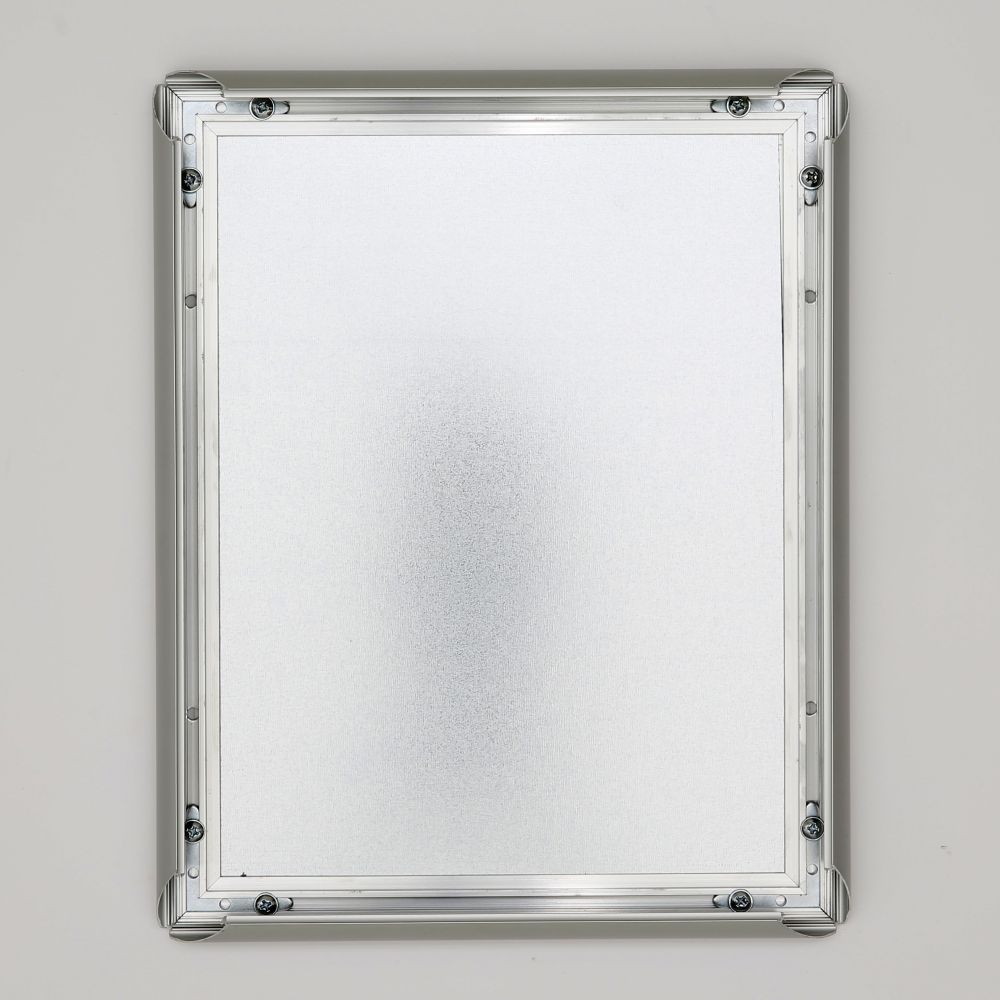 Fire Resistant Snap Poster Frame 8.5×11 Silver 1″ Aluminum Front Loading  Picture Photo – Displays Outlet – Online Display Signs Retailer