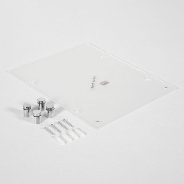 18x24-wall-mount-clear-acrylic-sign-holder-frame-chrome-silver (9)