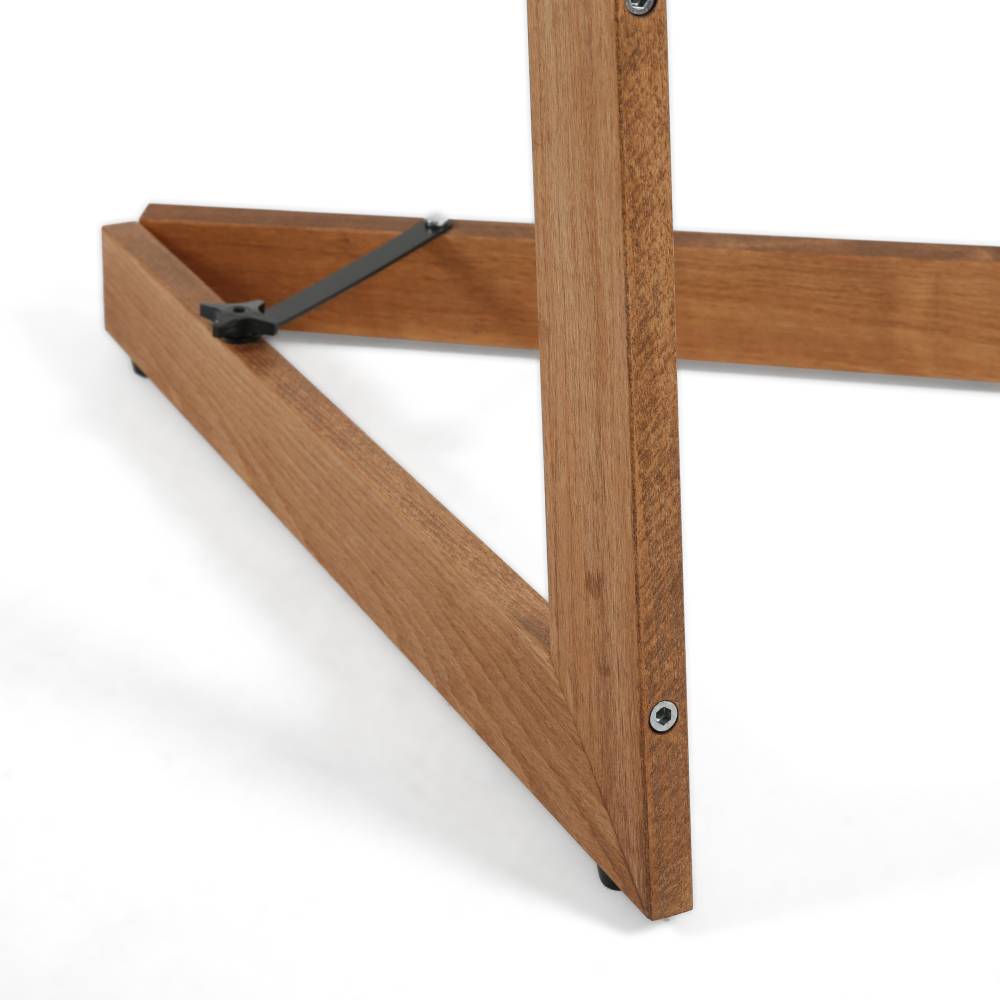 Easel, Floor Display, with Height Adjustable Pegs, Wood