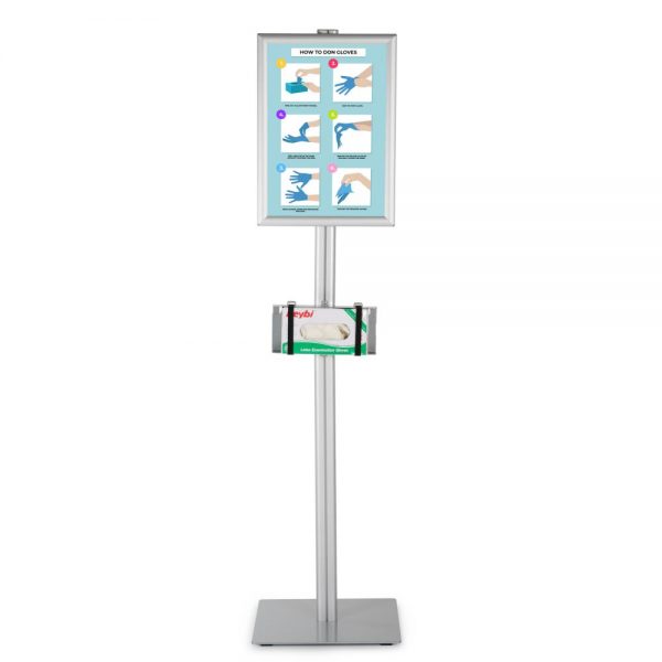 floor-stand-for-healthcare-dispenser-with-11x17-inch-front-loading-opti-snap-frame-poster (3)