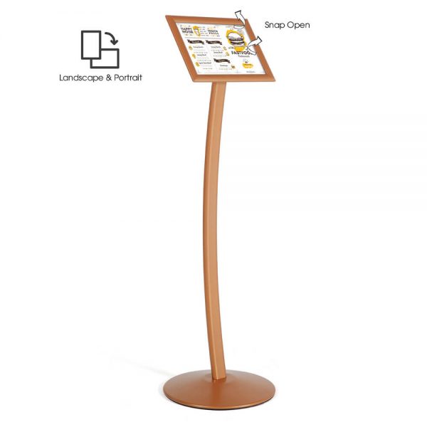 pedestal-sign-holder-restaurant-menu-board-floor-standing-8-5x11-copper (2)