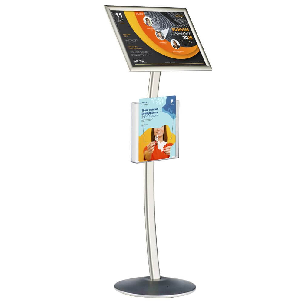 Light Weight Table Top Sign Holder 11x17  Counter Top Poster Display –  FloorStands
