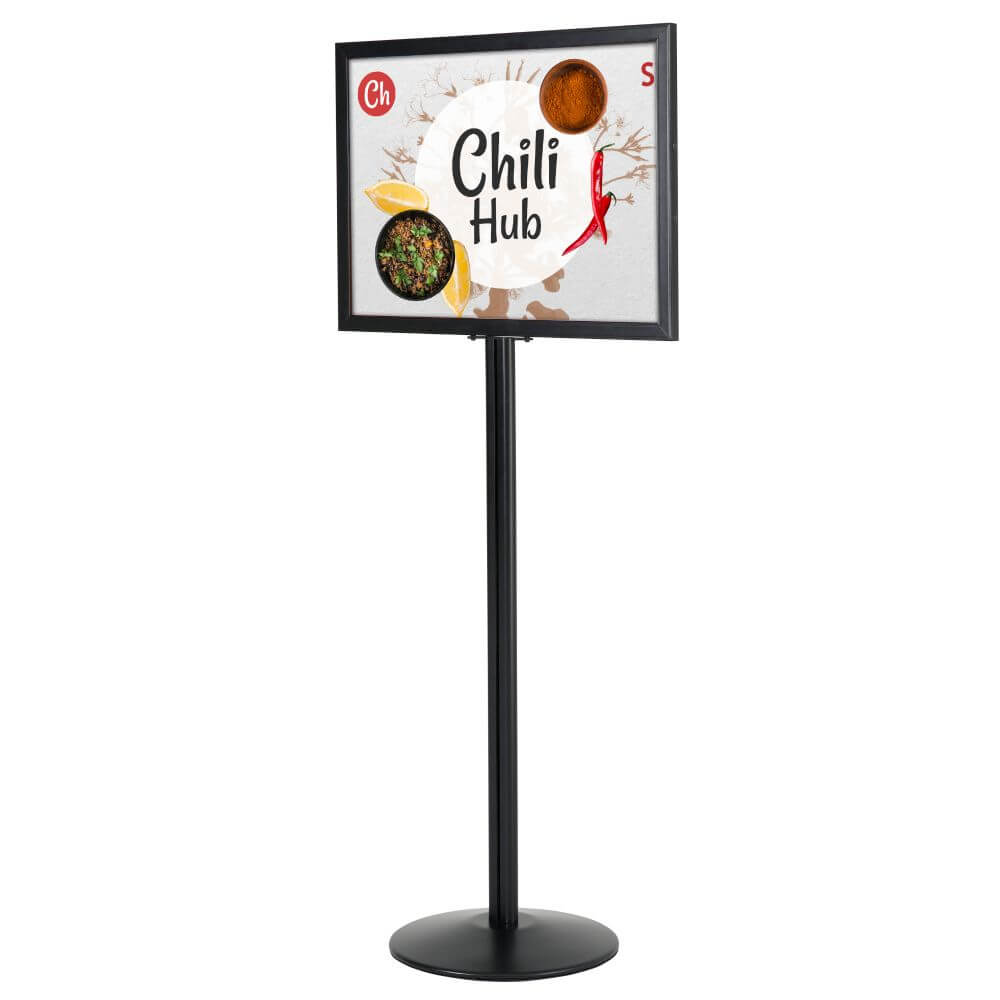 Adjustable Poster Stand  Double Sided Poster Display