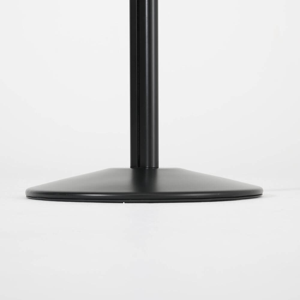 Black 18x24 Pedestal Sign Holder Stand - Displays Market