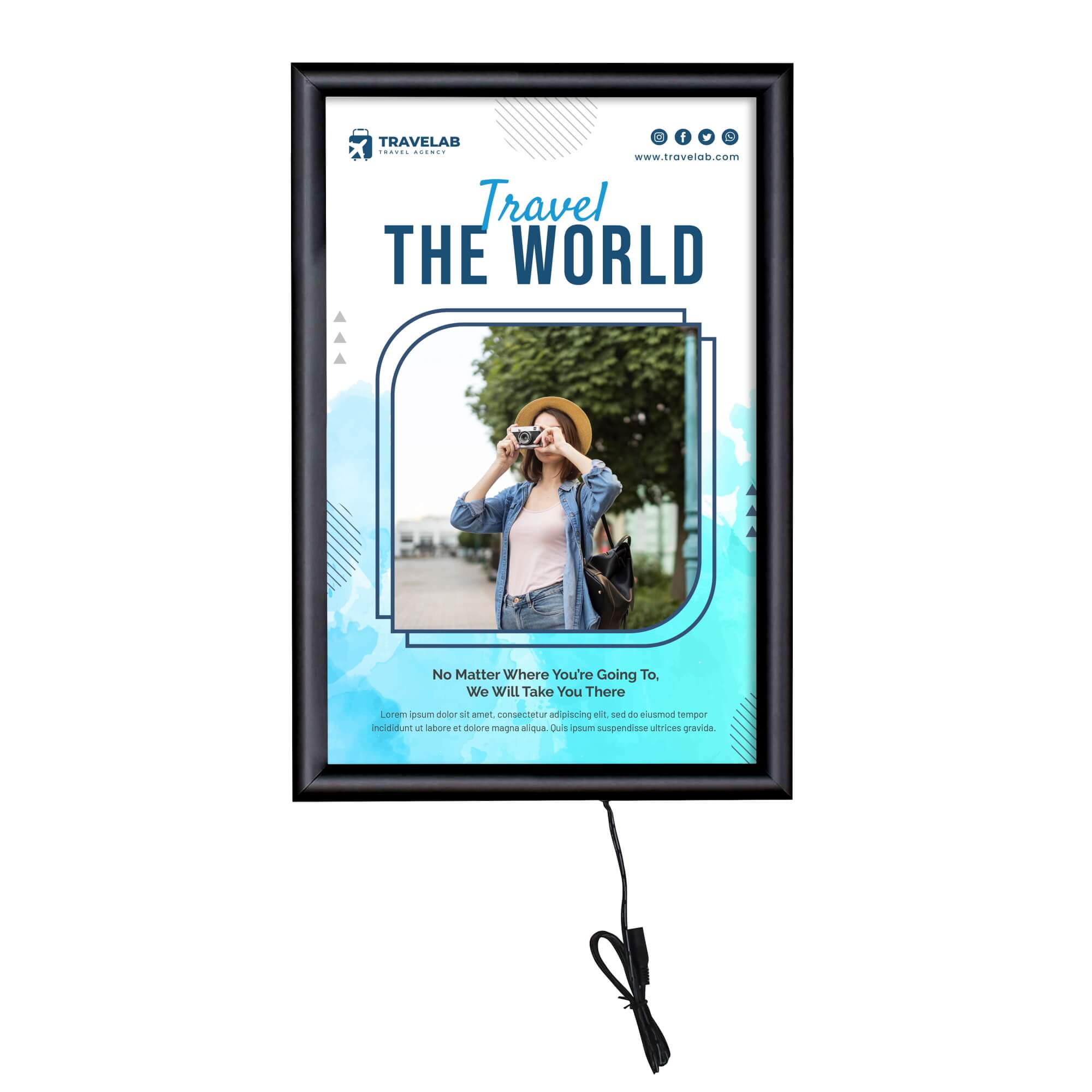 Backlit Poster Frames