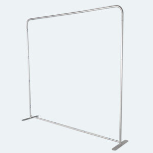 8'W x 8'H Straight Tension Fabric Backwall Frame with Soft Bag (Hardware Only)